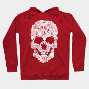 Clip Art Skull Hoodie